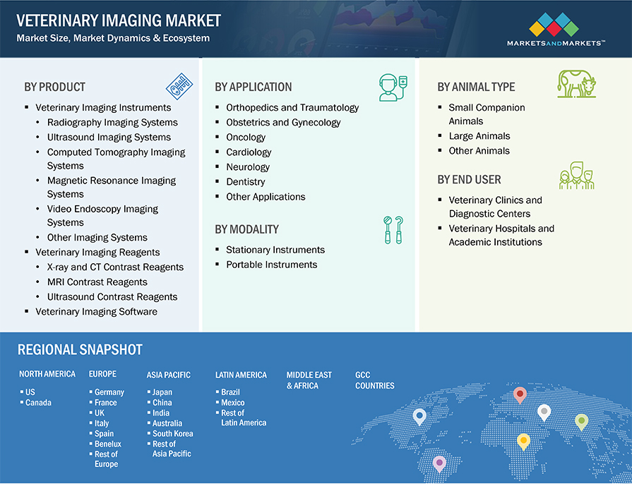 Veterinary Imaging Market Segmentation & Geographical Spread
