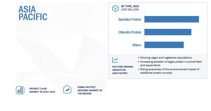 Algae Protein Market by Region