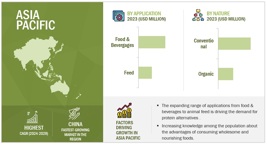 Protein Alternatives Market by Region