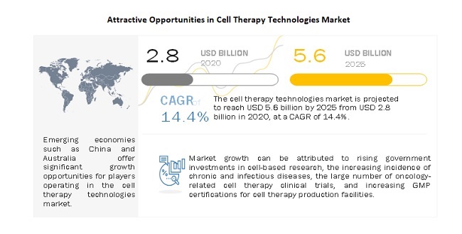 Attractive Opportunities in Cell Therapy Technologies Market