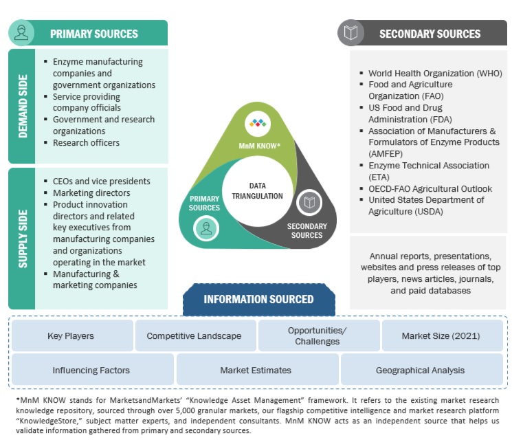 Enzymes Market Data Triangulation