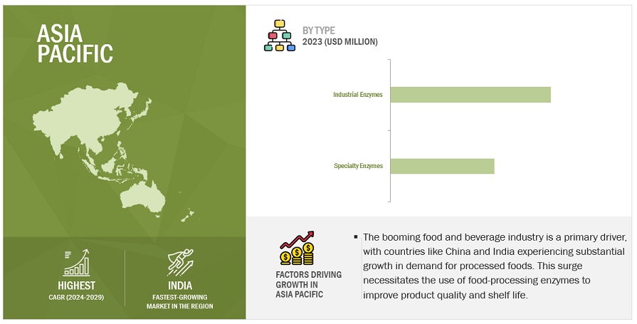 Asia Pacific Enzymes Market