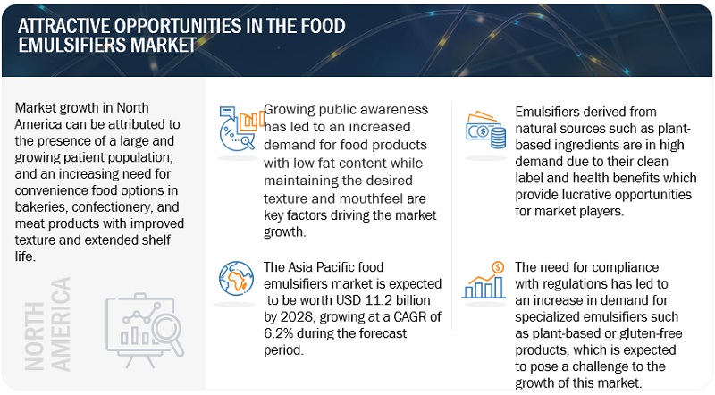 Food Emulsifiers Market Analysis, Tracking, & Forecasts