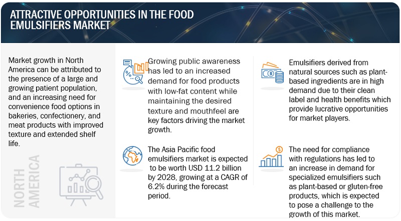 Food Emulsifiers Market Growth