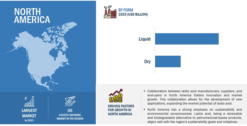 Lactic Acid and Polylactic Acid Market by Region