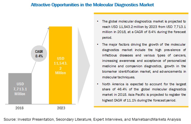 Molecular Diagnostics Market Size | By Application & Technology ...