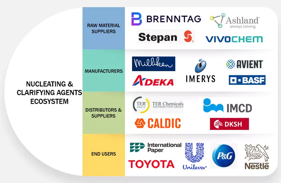 Top Companies in Nucleating & Clarifying Agents Market 