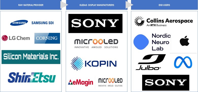 OLED-on-Silicon (OLEDoS) Market
 by Ecosystem