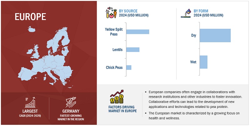 Europe Pea Protein Market Size, and Share