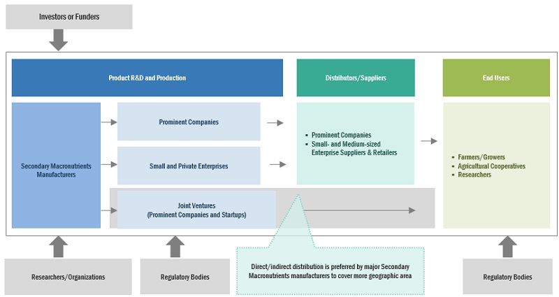 Secondary Macronutrients Market Ecosystem