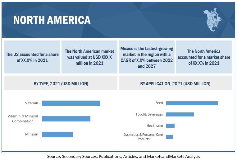 Vitamin and Mineral Premixes Market bt Region